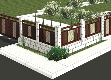 Фото для новости Modele BIM ogrodzeń i bram Ornamental Premium